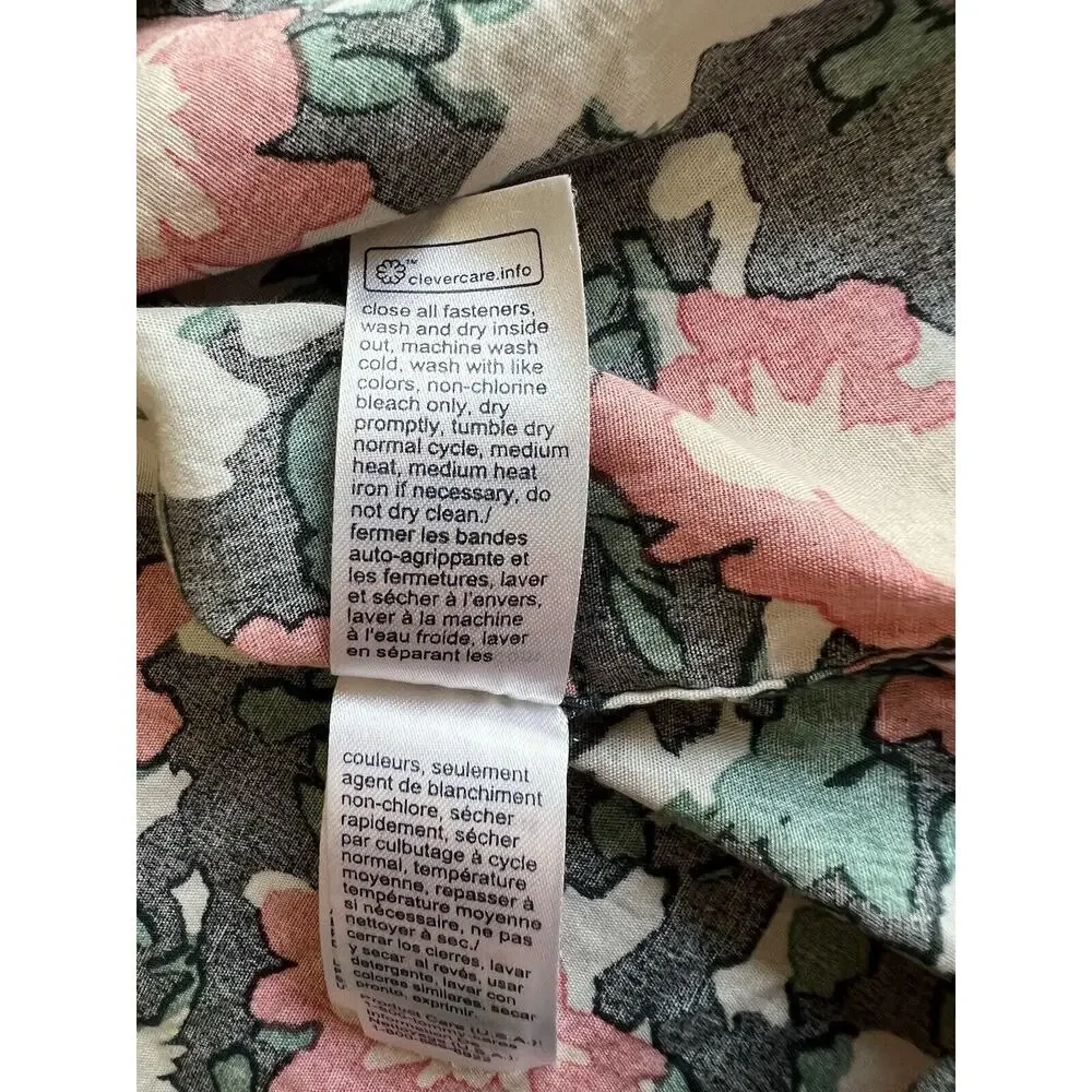 Tommy Hilfiger Men's Short Sleeve Button Up Hawaiian Size Medium Custom Fit - Picture 7 of 9